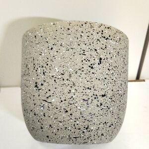 Speckled Gray Planter Pot